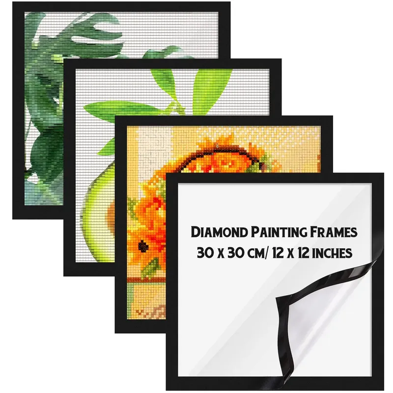 Lot de 2 cadres magnétiques pour peinture diamant