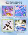 Lot de 30 films protecteurs pour peinture diamant 10 cm – 4