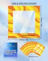 Lot de 30 films protecteurs pour peinture diamant 10 cm – Color Sunburst