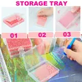 Lot de 30 plateaux et boîte de rangement pour peinture diamant – 4