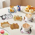 Lot de 8 dessous de verre diamant animal – 3