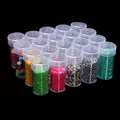 Lot de petites bouteilles rondes pour peinture diamant – 5