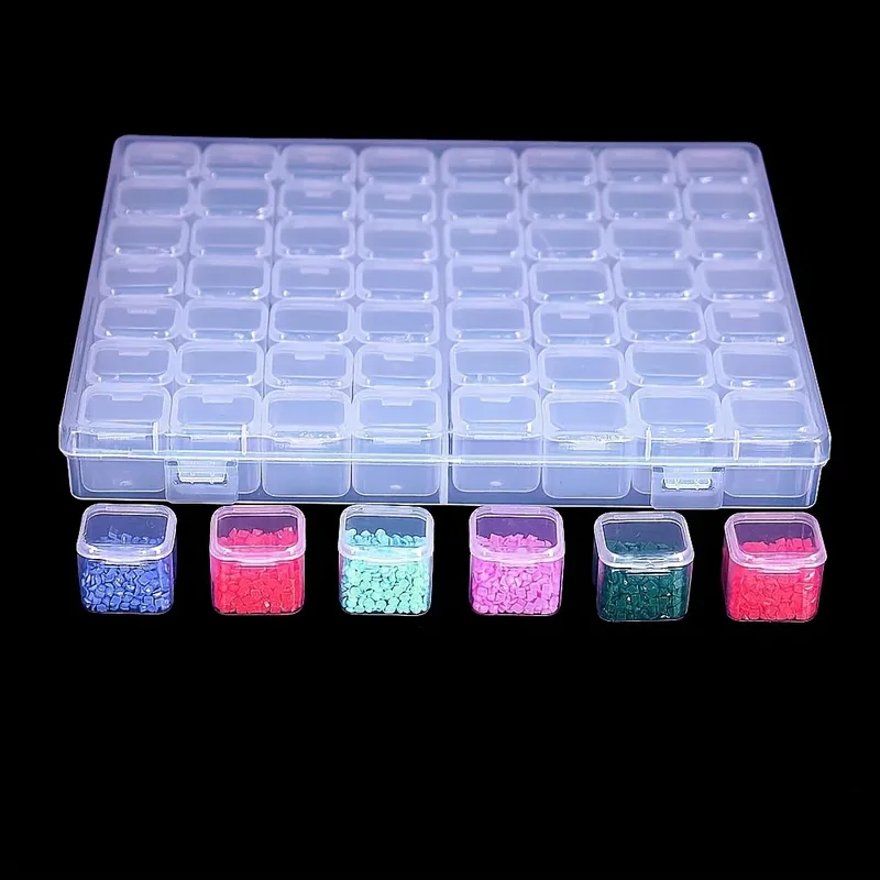 Organisateur de perles 28 à 56 grilles pour bijoux