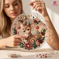 Ornements suspendus Noël peinture diamant acrylique – 3