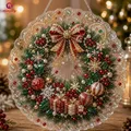 Ornements suspendus Noël peinture diamant acrylique – 5