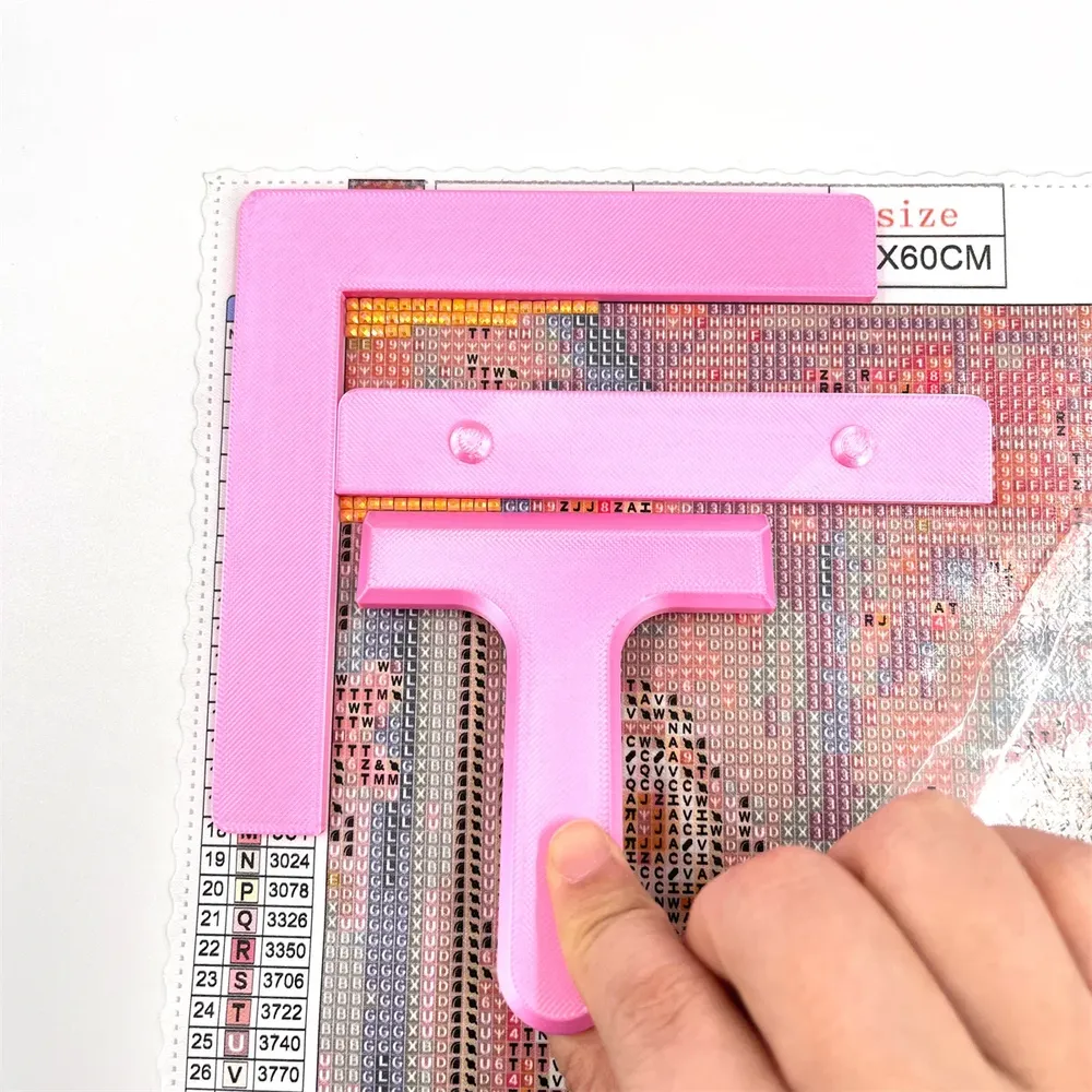 Outils d'alignement pour peinture diamant
