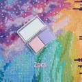 Pâte adhésive silicone pour peinture diamant 3x3cm – Couleur Purple pink