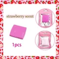 Pâte adhésive silicone pour peinture diamant 3x3cm – Couleur Strawberry