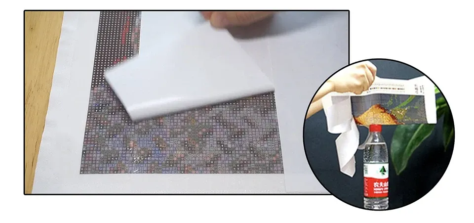 Peinture diamant 120 couleurs 40 à 120 cm