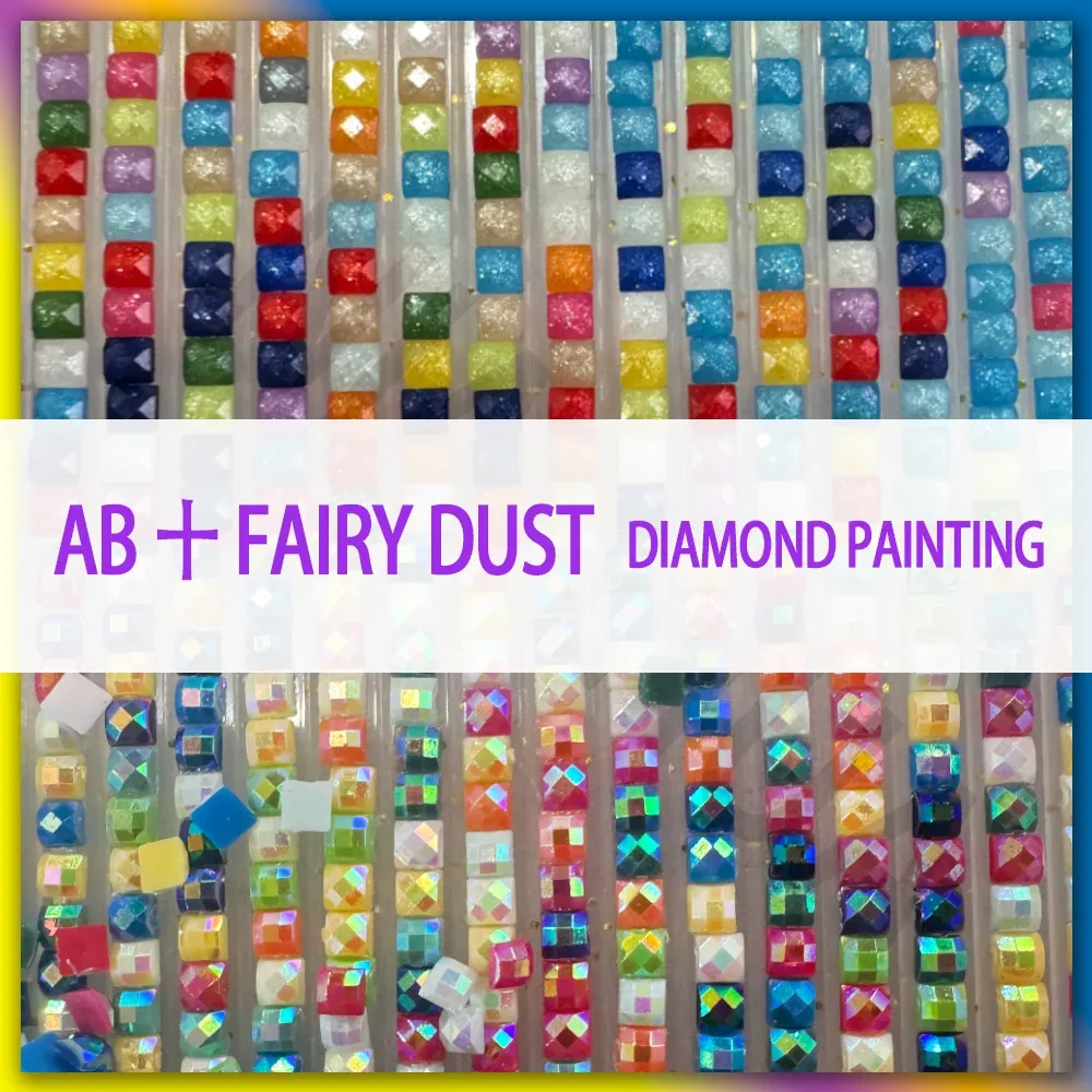Peinture diamant 120 couleurs 40 à 120 cm