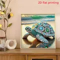 Peinture diamant 5D Alien Tortue 30x30 cm – 3