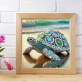 Peinture diamant 5D Alien Tortue 30x30 cm – 5