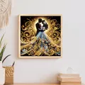 Peinture diamant 5D couple romantique 30 cm – 5