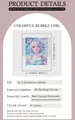 Peinture diamant 5D fille bulles colorées 40x50 cm – 4