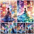 Peinture diamant 5D personnages japonais 20 à 70 cm – 1