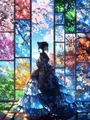 Peinture diamant 5D personnages japonais 20 à 70 cm – Couleur Rouge (A3)