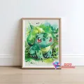 Peinture diamant 5D Pokémon 20 à 70 cm – Couleur Rouge (3)
