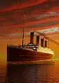 Peinture diamant affiche Titanic 20x25 à 50x70 cm – Couleur BLANC (01)