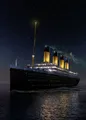 Peinture diamant affiche Titanic 20x25 à 50x70 cm – Couleur Bourgogne (04)