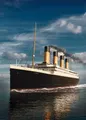 Peinture diamant affiche Titanic 20x25 à 50x70 cm – Couleur Rouge (03)