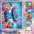 Peinture diamant alien bleu 30 à 70 cm – 1