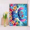 Peinture diamant alien bleu 30 à 70 cm – 2