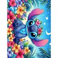 Peinture diamant alien bleu 30 à 70 cm – Couleur Round fairy dust
