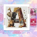Peinture diamant alphabet animal 20 à 50 cm – 2