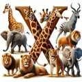 Peinture diamant alphabet animal 20 à 50 cm – Couleur 736