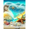 Peinture diamant amour rond 30x40cm perceuse ronde – Couleur Gris foncé