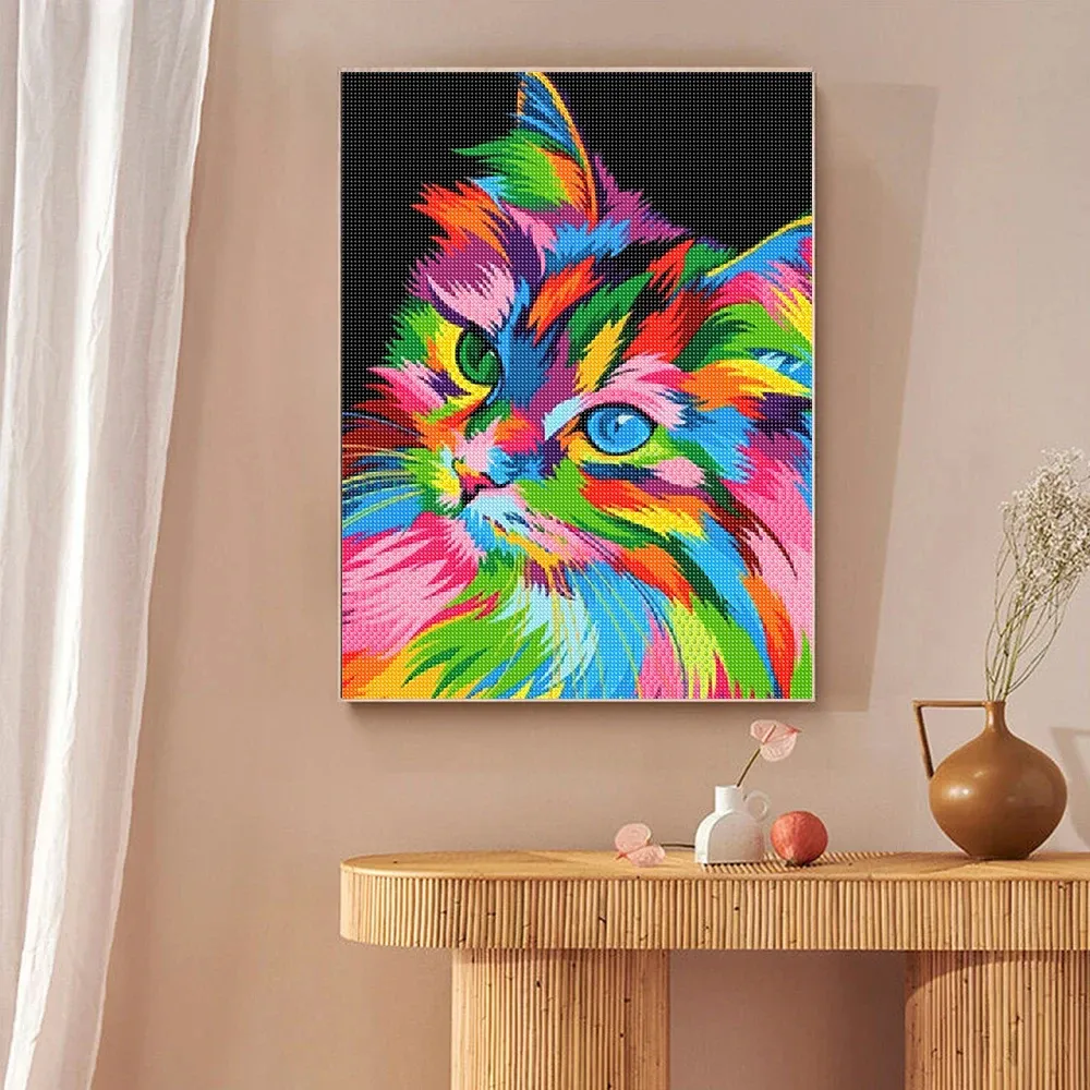 Peinture diamant animal 20x30 à 40x50 cm