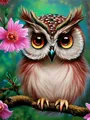 Peinture diamant animal 25x25 à 40x40 cm – Couleur DZDP53280