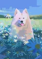 Peinture diamant animaux 20 à 70 cm ronde ou carrée – Couleur Violet (05)