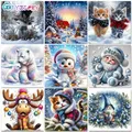 Peinture diamant animaux 25 à 40 cm – 1