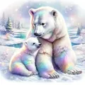 Peinture diamant animaux 25 à 40 cm – Couleur Bourgogne (11)