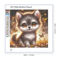 Peinture diamant animaux 30x30 cm chien chat tigre – 2