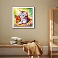 Peinture diamant animaux 30x30 cm chien chat tigre – 3
