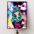 Peinture diamant anime 20 à 70 cm – Couleur Bleu marine (B9)