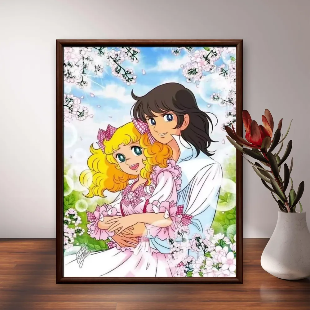 Peinture diamant anime Candy Candy 30x20 à 70x50 cm