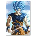 Peinture diamant anime Goku 30x40 à 50x70 cm – Couleur KEP-1034U