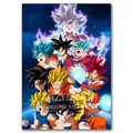 Peinture diamant anime Goku 30x40 à 50x70 cm – Couleur KEP-1035U