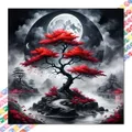 Peinture diamant arbre de lune 20 à 40 cm – 1