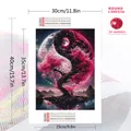 Peinture diamant arbre lune 20x30 à 50x70 cm – 2