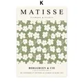Peinture diamant art floral abstrait bohème – Couleur vert clair (11)