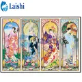 Peinture diamant art japonais 4 saisons 20x25 à 50x65 cm – 1
