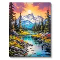 Peinture diamant aurore boréale 30 à 50 cm – Couleur FDX3643