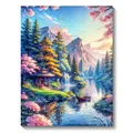 Peinture diamant aurore boréale 30 à 50 cm – Couleur FDX3651
