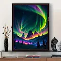 Peinture diamant aurore boréale 30x40 cm – 3