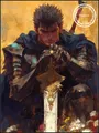Peinture diamant Berserk anime japonais 20x25 à 30x40 cm – Couleur JIANF17