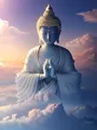 Peinture diamant Bouddha 30 à 70 cm – Couleur ZXX350-04